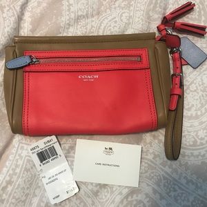 Coach Legacy Colorblock Wristlet